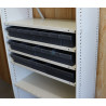 Used Industrial Shelving. High Load capacity.

2175 H x 900 W x 400 D